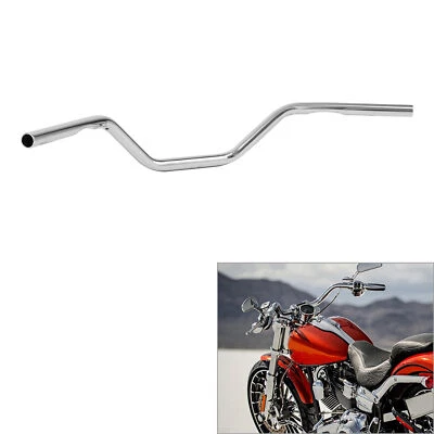 5'' Rise 1" Ape Hanger Bar Handlebar Fit For Harley Sportster 883 1200 Softail - Image 1 of 4
