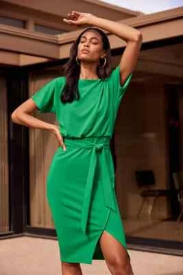 Joseph Ribkoff 231015 Belted Dress Original Price £245.00 - Image 1 of 4