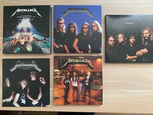 9 CDs Metallica, aus Deluxe Box Set, Black Album, Live, Studio etc. Bilder, neu! - Bild 1 von 5