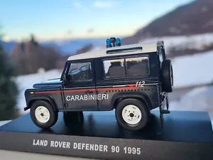 Diecast 1:43 DeAgostini collection 1995 LAND ROVER DEFENDER 90 CARABINIERI M.I B - Foto 1 di 12