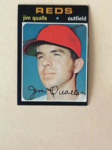 DCC: 1971 Topps Jim Qualls #731 High Number VG-EX Cincinnati Reds - Picture 1 of 2