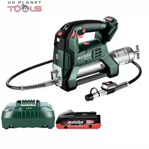 Metabo FP 18 LTX 18V Cordless Grease Gun With 1 x 4.0Ah Battery & Charger - Picture 1 of 2