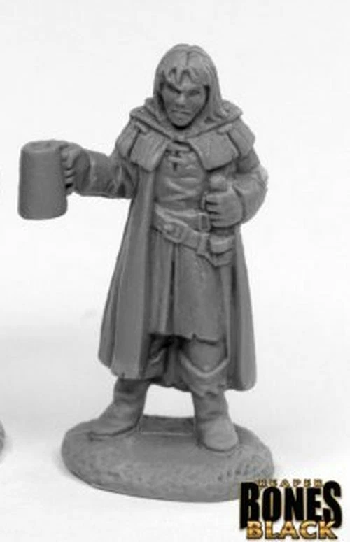 1x DREADMERE MERCENARY PINTE -BONES REAPER figurine miniature rpg jdr mug 44016