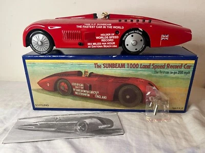 SCHYLLING COLLECTOR SERIES - THE SUNBEAM 1000 LAND SPEED RECORD CAR con scatola - Immagine 1 di 4