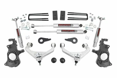 Rough Country 3.5 Inch Knuckle Lift Kit Chevy/GMC 2500HD/3500HD 11-19 - Image 1 of 4