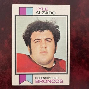 1973 Topps Set LYLE ALZADO #312 DENVER BRONCOS - EX++ - Picture 1 of 2