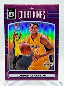 JORDAN CLARKSON 2016-17 Panini Donruss Optic #36 Court Kings PURPLE PRIZM Insert - Bild 1 von 2