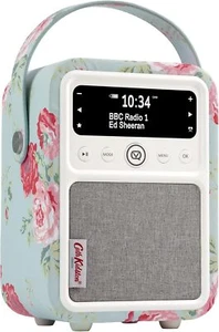 VQ Cath Kidston DAB Radio Bluetooth FM Digital DAB+ Alarm Monty Rose - Picture 1 of 8