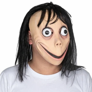 Momo Vampirmaske gruselig Dracula Monster Halloween Kostüm Party Horror Dämon Z - Bild 1 von 11