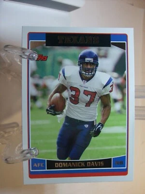 2006 Topps Football Card   #228 Domanick Davis    (89108) - Image 1 of 2