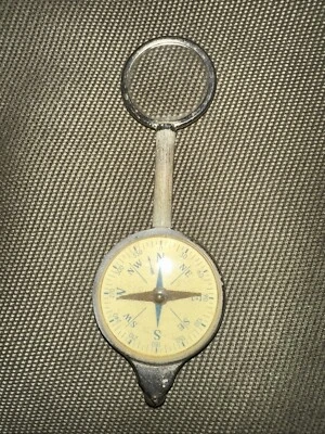 Nautical Map Measure Compass miles to inches magnifie Made in Germany Opisometer - Image 1 of 4