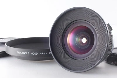 Late Model 【MINT w/ Hood】 Olympus OM SYSTEM ZUIKO MC AUTO W 18mm f3.5 Lens JAPAN - Image 1 of 4