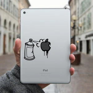 Pegatina de calcomanía GRAFFITI CAN Apple iPad se adapta a los modelos iPad Mini, iPad Air y iPad Pro - Imagen 1 de 2