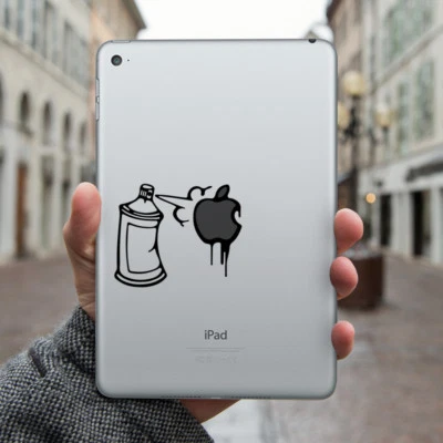 GRAFFITI CAN Apple iPad Decal Sticker fits iPad Mini, iPad Air & iPad Pro models - Image 1 of 2