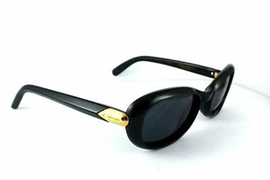 ROCHAS / PARIS / SONNENBRILLE / POLIERTES SCHWARZES ACRYL / 51/19/135 MM / 9085/01 - Bild 1 von 3