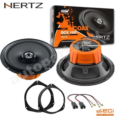 Kit 2 Casse Altoparlanti Anteriori Hertz DCX 165.3 per Peugeot Boxer dal 2006 - Immagine 1 di 4