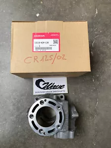 cilindro originale Honda CR125R 12110-KZ4-L20 OEM cylinder 2002 NO CHEAP COPY - Foto 1 di 6