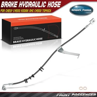 Front RH Brake Hydraulic Hose for GMC C5500 Topkick Chevy C5500 Kodiak 2003-2009 - Image 1 of 4