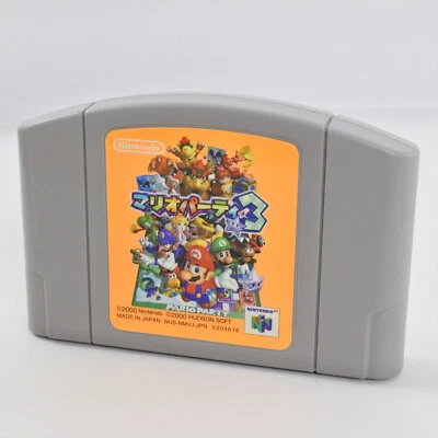 Nintendo 64 MARIO PARTY 3 Video Game Cartridge Only n6c - Image 1 of 2