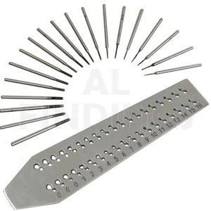19 Gewindebohrer & Schneideisen Set Gewindebohrer und Schneideisen Uhr Mini Micro Reparatur Uhrmacher Werkzeug - Bild 1 von 5