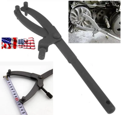 New Adjustable Motorcycle Flywheel Clutch Sprocket Spanner Wrench Holders Tool  - Image 1 of 4