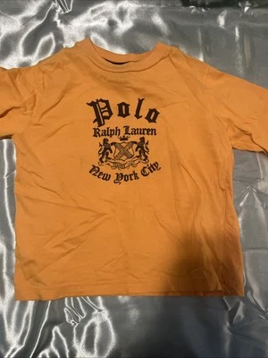 Camisa Polo Ralph Lauren Niños Talla 3t Amarilla De Colección Nueva  Foto 1 de 4