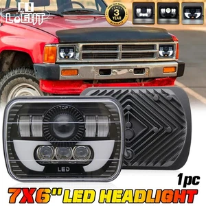 For Toyota Pickup 1983-1994 Truck 4Runner 5x7" 7x6" LED Headlight Hi-Lo Beam DRL - Picture 1 of 10