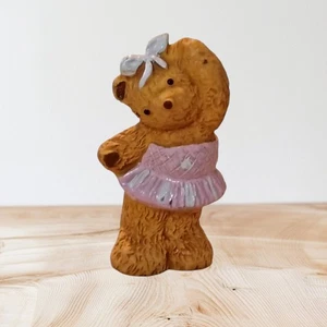RR Hill Upcott Collection Miniture Ballerina 3cm Bear Ex Condition No Box Signed - Picture 1 of 10
