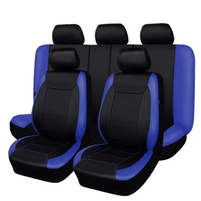 For Hyundai Tucson/Sonata/Accent/IONIQ Leather Car Seat Cover Full Set Protector - Image 1 of 4