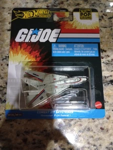 “G.I. Joe A Real American Hero” SkyStriker F-14 Tomcat Grumman, Hot Wheels New - Picture 1 of 2
