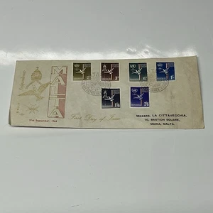 Malta Independence 1964 First Day Cover FDC 21st September – 6 Stamp Philatelic - Picture 1 of 6