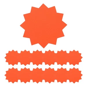 Etiquetas de venta 120 un., pegatinas de venta de 4" etiqueta de precio signos de estrellas, amarillo oscuro - Imagen 1 de 6