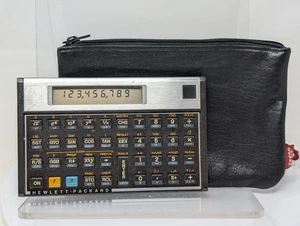Calculadora científica programable Hewlett-Packard HP-15C RPN + estuche PROBADO funciona - Imagen 1 de 7