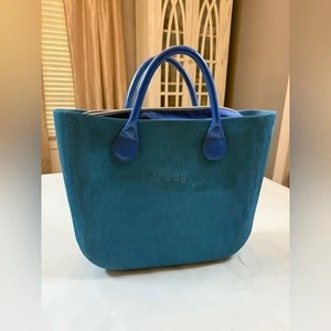 Bolso Obag Eva azul con forro de cremallera italiano - Imagen 1 de 7
