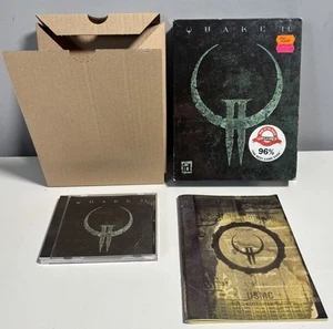 Quake II 2 Big Box PC CD-ROM Game + Manual Windows Retro FPS 1997 Vintage id - Picture 1 of 13