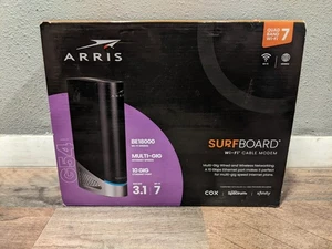 Arris G54 BE18000 WiFi 7 & DOCSIS 3.1 Cable Modem WarrantyThru 6/19/26 +READ! - Picture 1 of 13