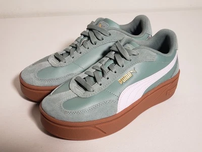 Tenis con plataforma con suela de goma verde azulado PUMA - 402313-12 para mujer talla 7 de EE. UU. Foto 1 de 4