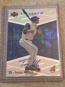 TRAVIS HAFNER 2007 Upper Deck Spectrum Retrospectrum AUTOGRAPH #23/25 INDIANS - Picture 1 of 2