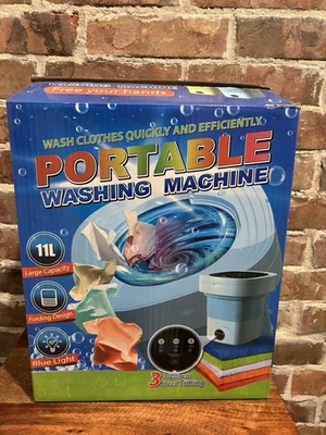 Portable Washing Machine, Foldable For Easy Storage, Electric, New w/ Open Box! - Image 1 of 4