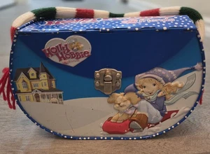 2006 Holly Hobbie American Greetings Metal Tin Purse Winter Latch - Picture 1 of 7
