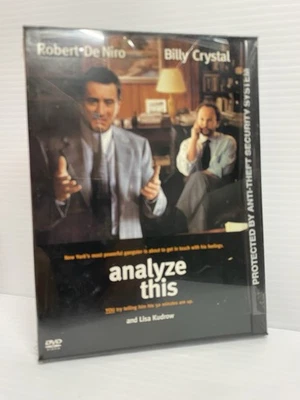 Analyze This (DVD, 1999, Promo 16988) NEW Sealed! Robert De Niro, Billy Crystal Foto 1 de 2
