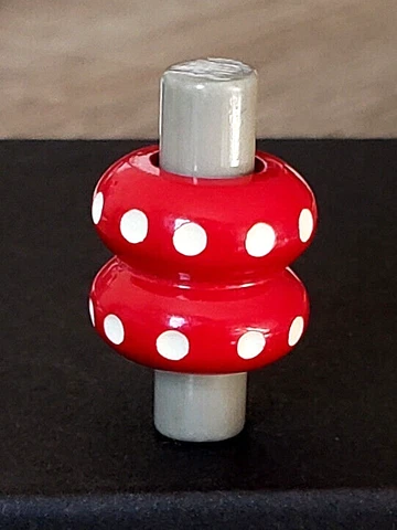 Wonderful Casein Toggle Vintage Button 15/16" Cover