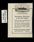 1925 Mathis Yacht Building Co Houseboat Vintage Print ad 015144