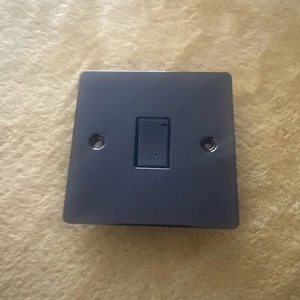 20A Double Pole Switch- Chrome, Flat - Picture 1 of 4