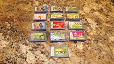 Leapfrog leapster game cartridges lot of 13, Disney Princess Cars Educational - Image 1 of 4