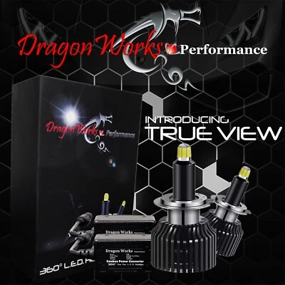 Kit de luces altas blancas premium para faros LED Bugatti 2 piezas H7 Foto 1 de 4