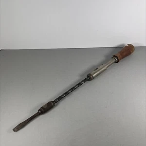 Vintage Yankee No. 30A Spiral Ratsche Schraubendreher umschaltbar antik Werkzeug - Bild 1 von 8