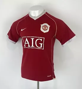 Maglia calcio Manchester United 2006/07 Nike taglia media adulto - Foto 1 di 21