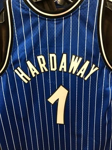 CAMISETA PENNY HARDAWAY HOMBRE NBA MITCHEL & NESS ORLANDO MAGIC RAYAS REALES/AZULES - Imagen 1 de 7