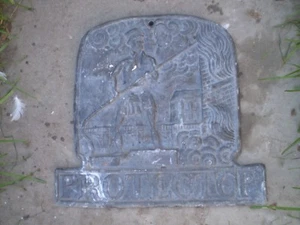 Architectural Antique,English Lead Fire Protectors House Plaque,1720 circa. - Picture 1 of 2